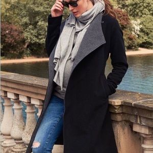 Seraphine Wool and Cashmere Maternity Coat